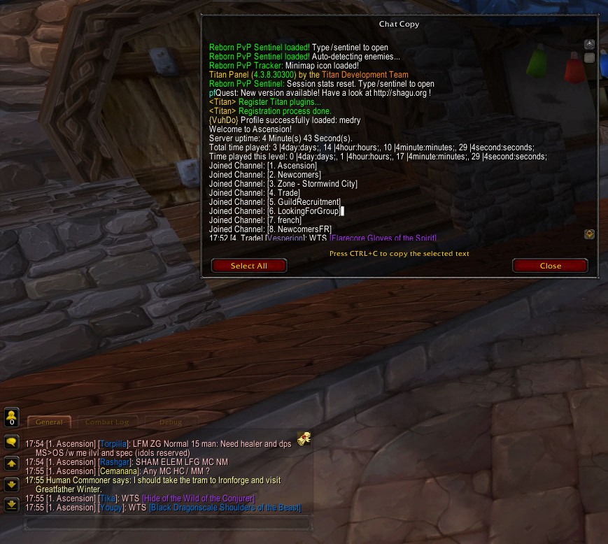 Chat Copy Lite Screenshot